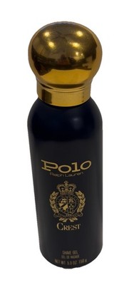 RALPH LAUREN POLO CREST SHAVE GEL 5.3 OZ NEW RARE For MEN