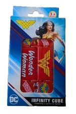 DC Comics Wonder Woman Red Infinity Cube Fidget Toy Anxiety Stress WB NEW