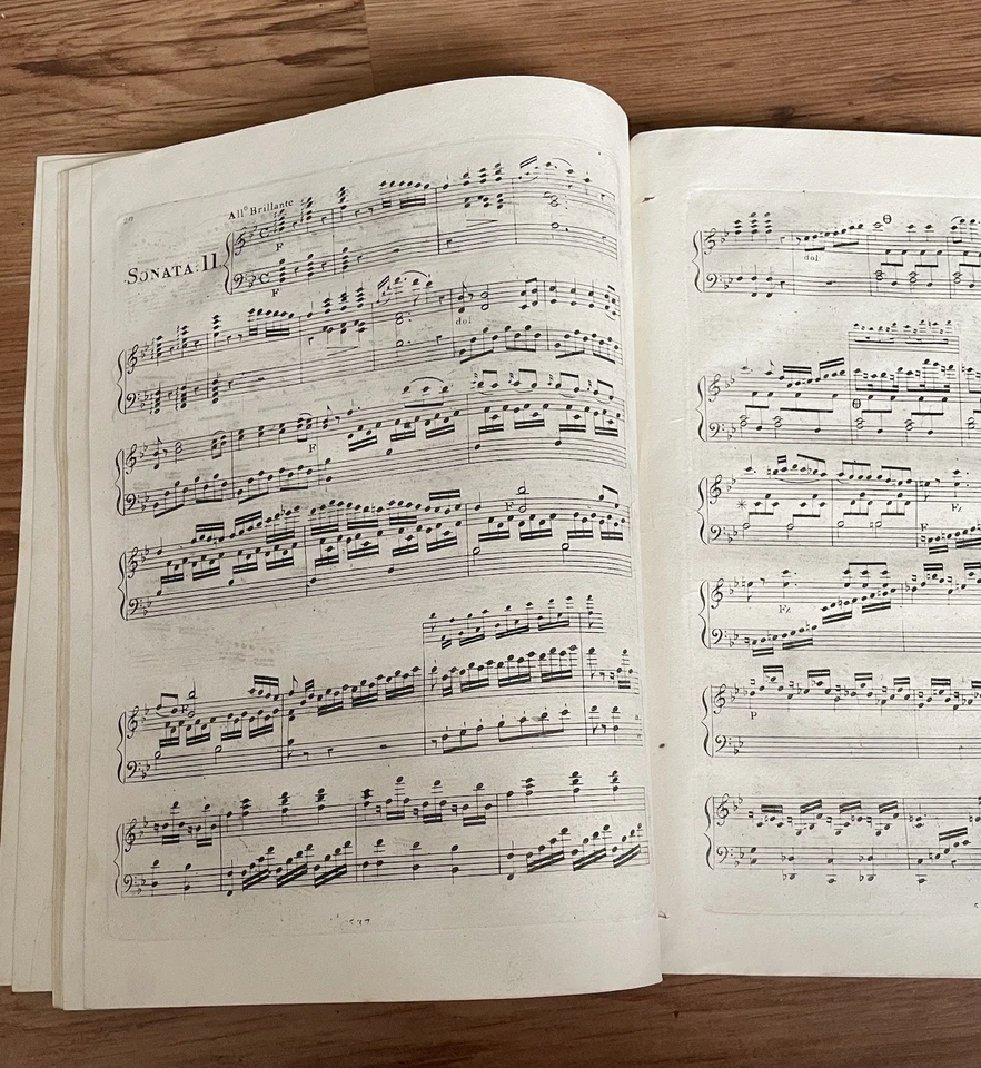 STEIBELT Daniel, Trois Sonates chez Pleyel Piano-forte Partition - Photo 4/4