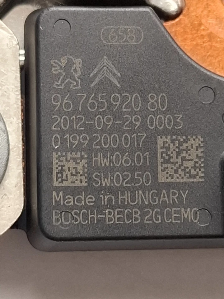 Brand New Genuine Citroen Peugeot Negative Battery Sensor IBS 9676592080 - Image 2 of 3