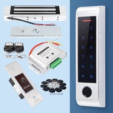 HOMSECUR Weatherproof WIFI Fingerprint RFID Access Control Set Lock APP Unlock