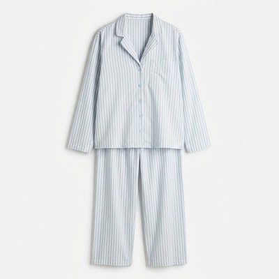 H&M Pyjama, blau, XL