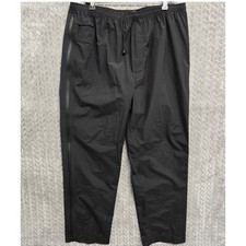 Zero Restriction Featherweight Gore-Tex Waterproof Rain Pants Mens L Black