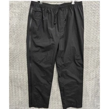 Zero Restriction Featherweight Gore-Tex Waterproof Rain Pants Mens L Black