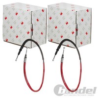 2X NK Handbremsseile Passend FüR CitroËN C8 Fiat Ulysse Lancia Phedra Peugeot