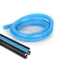 10 Meter Abdeckung FüR Aluminiumprofile Nut 10 (Blau)
