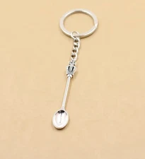 Mini Crown Spoon Keychain Brand New For Spice, Parties, Sugar, Medicine, Powder