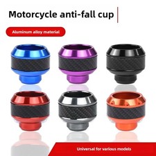 Motorcycle Front Fork Anti-Fall Cups Pair Alloy Crash Protectors