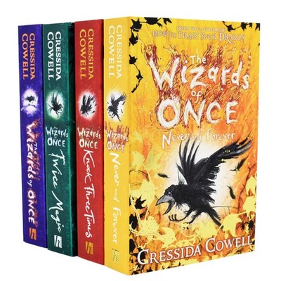 Wizards of Once Series By Cressida Cowell 4 Books - Ages 9-14 - Paperback