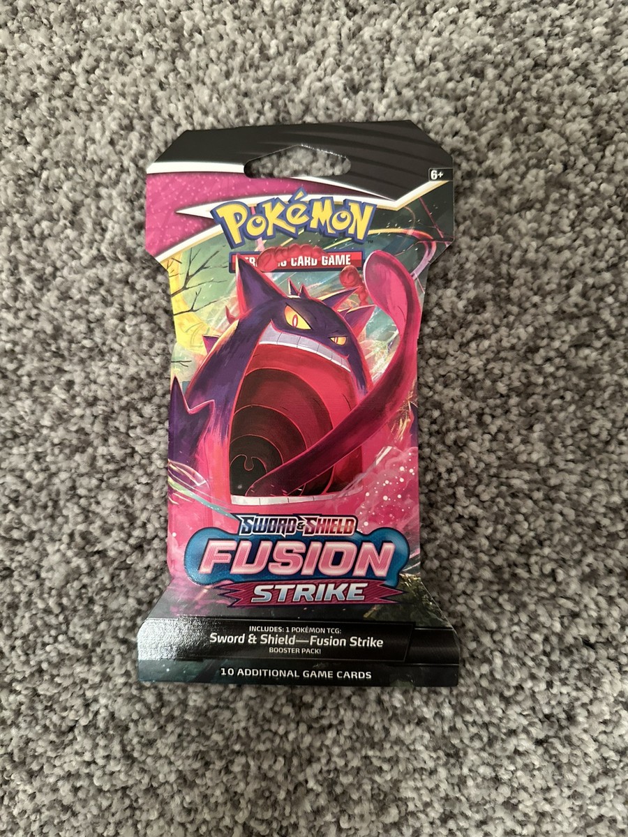 ebay fusion strike booster box Pokemon Fusion Strike Sleeved Booster Pack Random Art SEALED AUTHENTIC