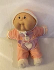 1986 Cabbage Patch Kids 12” BBB Bean Butt Baby Doll SS FACORY HM 20 rare outfit