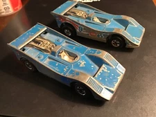 2 Hot Wheels Blue American Victory 1973 Redline & Blackwall Canada Flying Colors