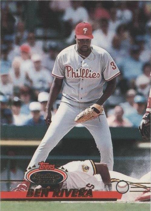 1993 Topps Stadium Club - Ben Rivera #654 - 1 of 1