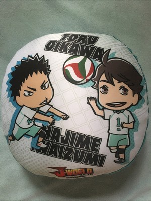 Haikyuu Anime Seijoh Iwaizumi Hajime Oikawa Tooru J World Tokyo Pillow Cushion Ebay