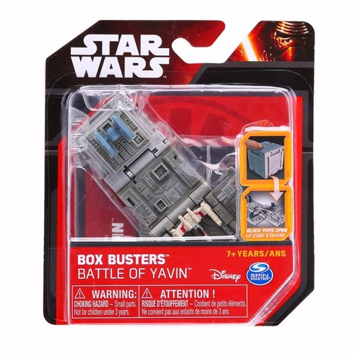 Star Wars Box Busters Battle Of Yavin Portable/Foldable Micro Cube Gray Age 7+ - Picture 2 of 3