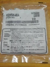 10PCS/BAG  New SMC Trachea Connector KQ2VS06-M5A