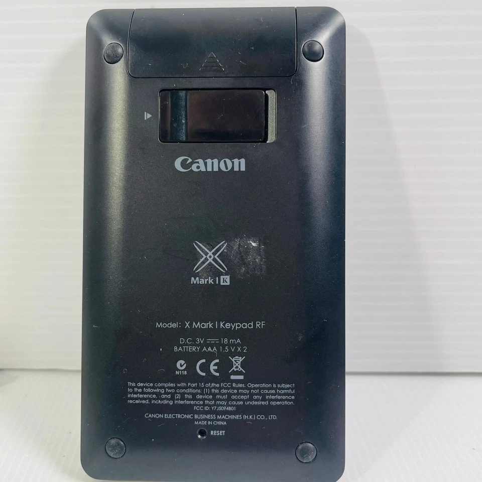 Canon X Mark I Keypad RF Black - Image 2 of 4