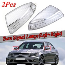 2X Spiegelblinker Au&szlig;enspiegel Wei&szlig; f&uuml;r Mercedes C-Klasse W204 S204 Viano W639