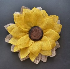 Sunflower Wreath Front Door Decoration Yellow Sunflower Daisy Artificial
