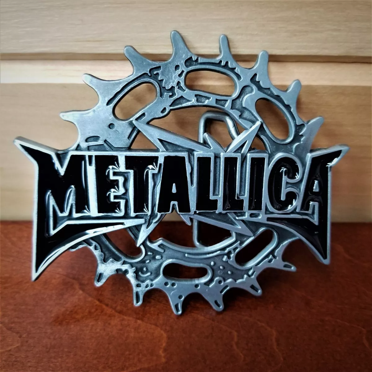 Metallica belt buckle sale
