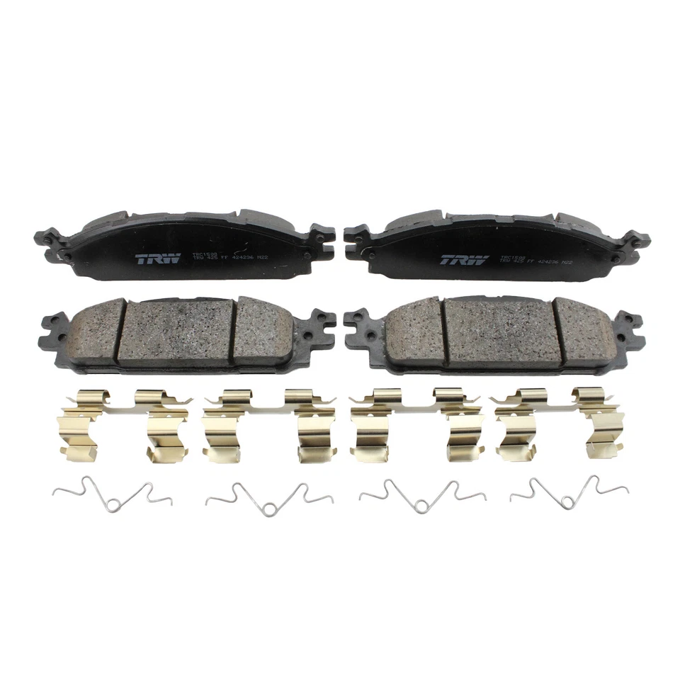 Pastillas de freno delanteras de cerámica TRW Pro para Ford Explorer Flex Taurus Lincoln MKT MKS Foto 2 de 4