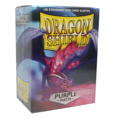 Dragon Shield Matte Sleeves Hüllen - Purple  (100 Sleeves)