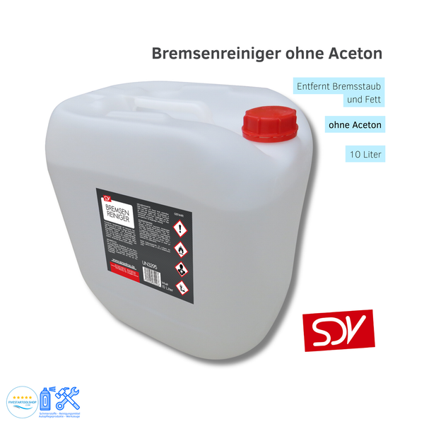 Bremsenreiniger Acetonfrei 10 Liter Kanister SDV Chemie Teile- & Bremsenreiniger-image