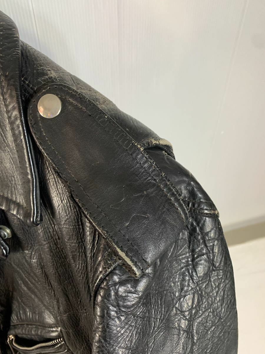Vintage 1940 1950 Beck 999 One Star Leather Double Riders