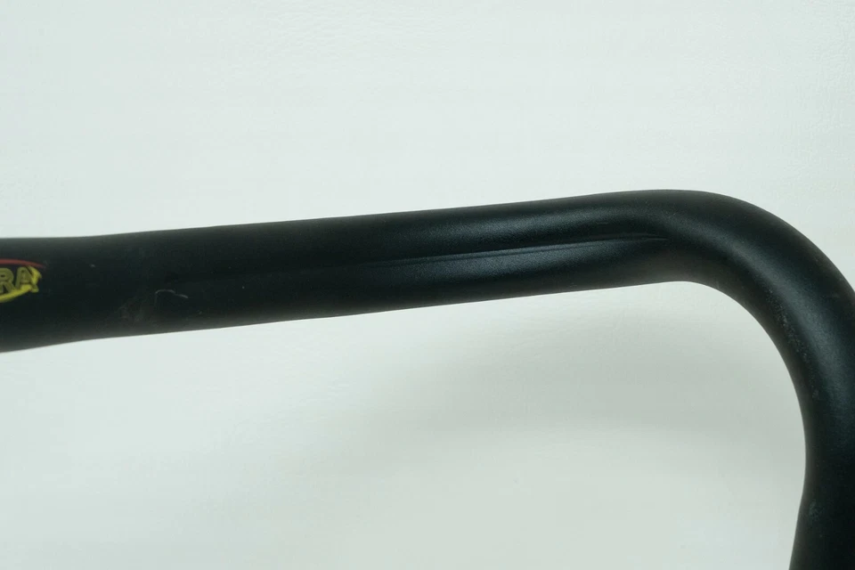 DEDA NERA 26.0 HANDLEBAR BARS 90s VINTAGE 44 ROAD RACING BIKE OLD BICYCLE BLACK - Image 4 of 4