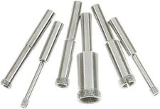 SE Diamond Hole Saw Set with 80 Grit and 1/4" Shank Size (6 PC.)