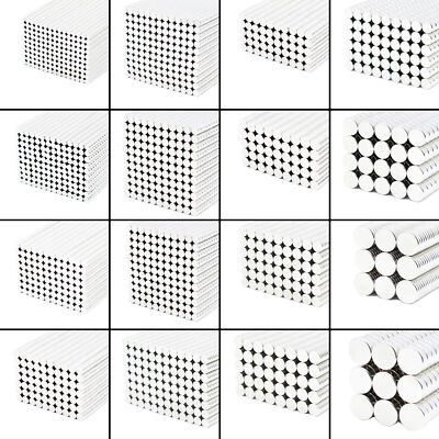 Neodym Magnete Scheibenmagnete Größe und Stückzahl wählbar Starke Super Magnete