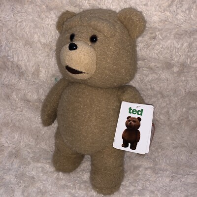 TED Teddybär 12 Zoll Stofftier - TED The Movie Bear - Etikett & funktionierende Sounds Sätze