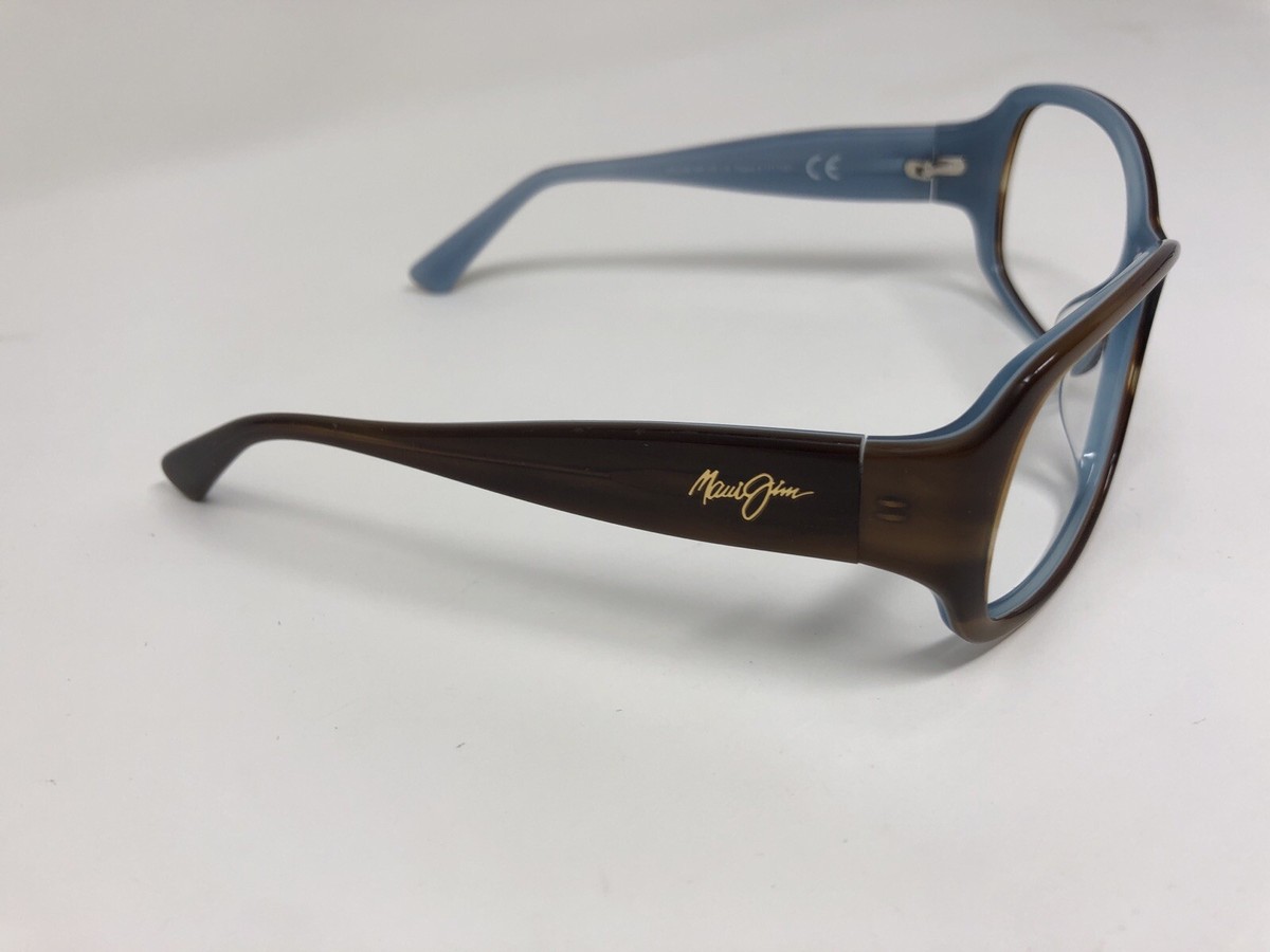 Maui Jim NALANI MJ295-03T Brown/Blue Women Sunglasses Frame  display picture 1