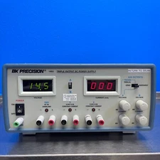 BK Precision 1652 Triple Output DC Power Supply ((2) 0-24V, 0-500mA/ (1) 5V, 4A)