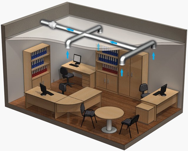 160 mm Rohrlüfter Rohrventilator Metall radial Abluftrohr Lüfter 866m³ ...