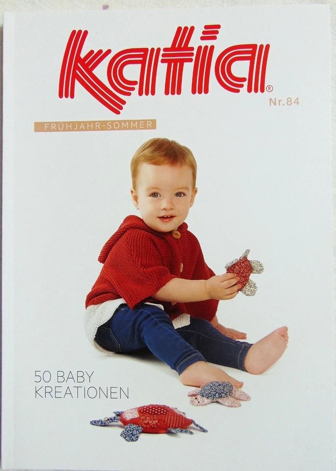 KATIA ZEITSCHRIFT - Nr.84 - 50 Babykreationen - Frühjahr/Sommer - Strickanleitun - Bild 1 von 1