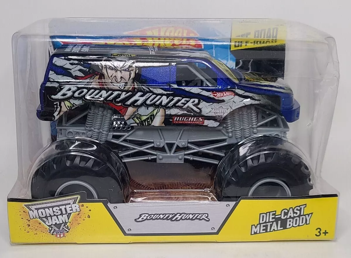 Hot Wheels Off Road BOUNTY HUNTER Monster Jam 1 24 Die Cast Metal Body