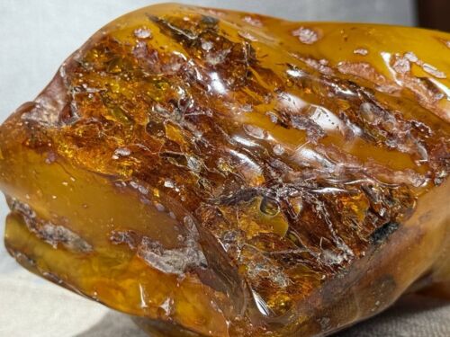 Natural amber, unprocessed, Baltic amber, large piece 895 grams. - Picture 13 of 24