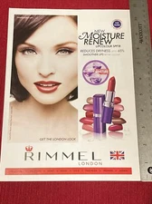 Model Sophie Ellis-Bextor for Rimmel London 2010 Print Ad