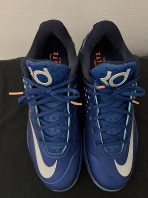 Nike KD VII Elite Gym Bl/MTLLC Used Size 12 Kevin Durant - Image 1 of 4