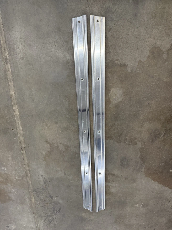 1977-1991 Chevy K5 Blazer interior topper hold down Hard Top Trim OEM Anodized - Image 3 of 4