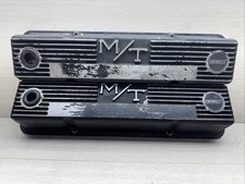 Mickey Thompson Aluminium Finned Valve Cover 103r-50b Sbc Small Block Chevy Mickey Thompson Aluminium Finned Valve Cover 103r-50b Sbc Small Block Chevy
