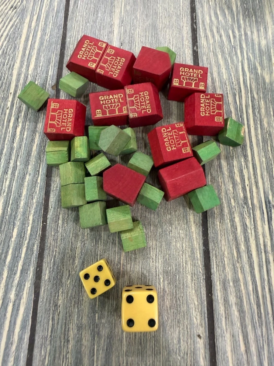 Las mejores ofertas en Monopolio Rojo Juego de Dados piezas y