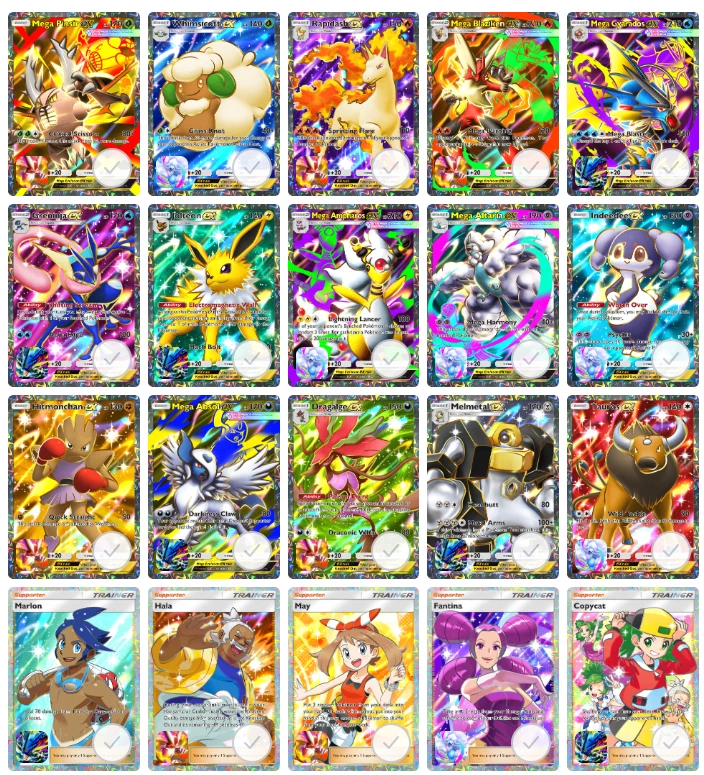 POKÉMON Pokemon TCG Pocket - Mega Rising Pack - Trade 2 Star Rarity Card