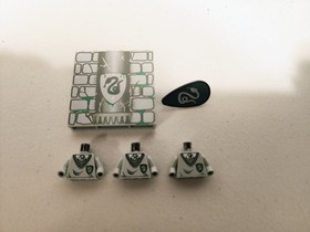 Lego Harry Potter,  Chamber Of Secrets, Slytherin 4735 Minifigures & Pieces