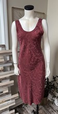 Vtg. Victoria's Secret 100 Silk Gold Label Slip Dress Size P Small Nightgown