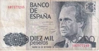 SALE!! 1985 1D Series 10000 PTAS BANKNOTES FOR ONLY €24.99