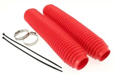 MDR Fork Gaitors 35mm in Red MX Enduro Universal Motocross Trials MDFG4049RD
