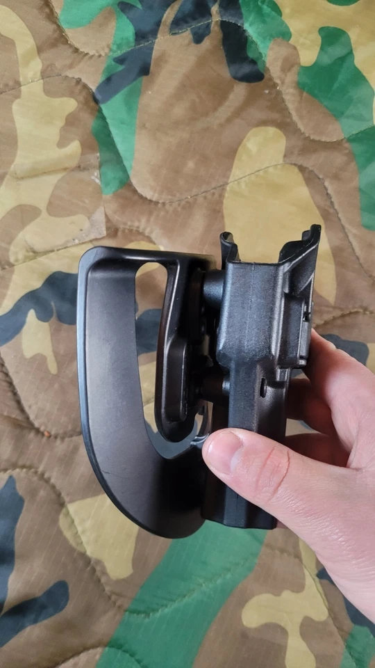 Funda Ruger Sr9 Sr40 Blackhawk Serpa derecha búho negro polímero paleta Foto 4 de 4