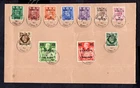 B.A. Somalia - KGVI BOIC Overprints British Administration First Day Cover Piece
